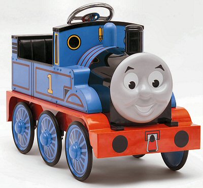 Blue Tank Engine Pedal Car